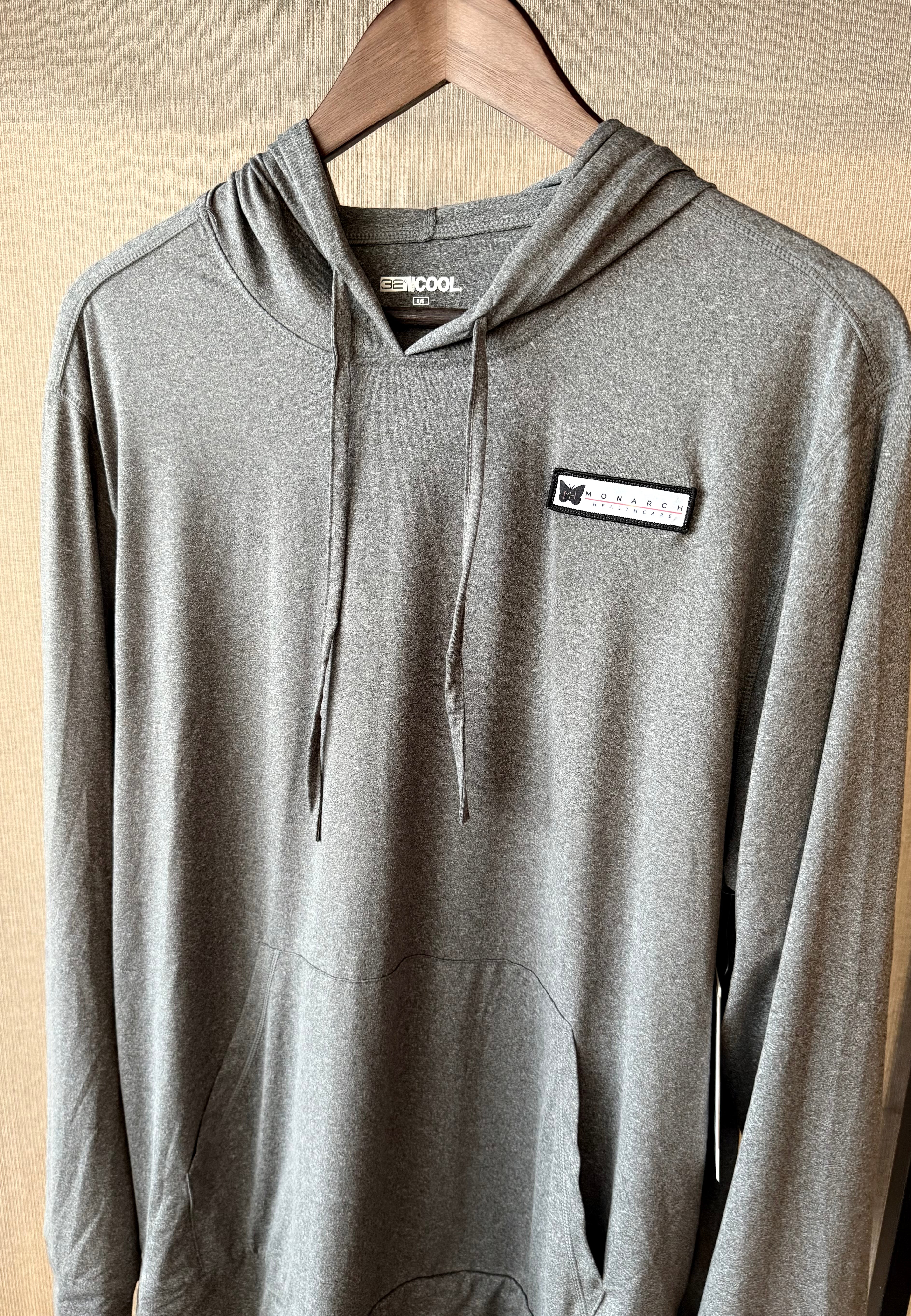 Active Hoodie - Grey Heather - MH rectangle